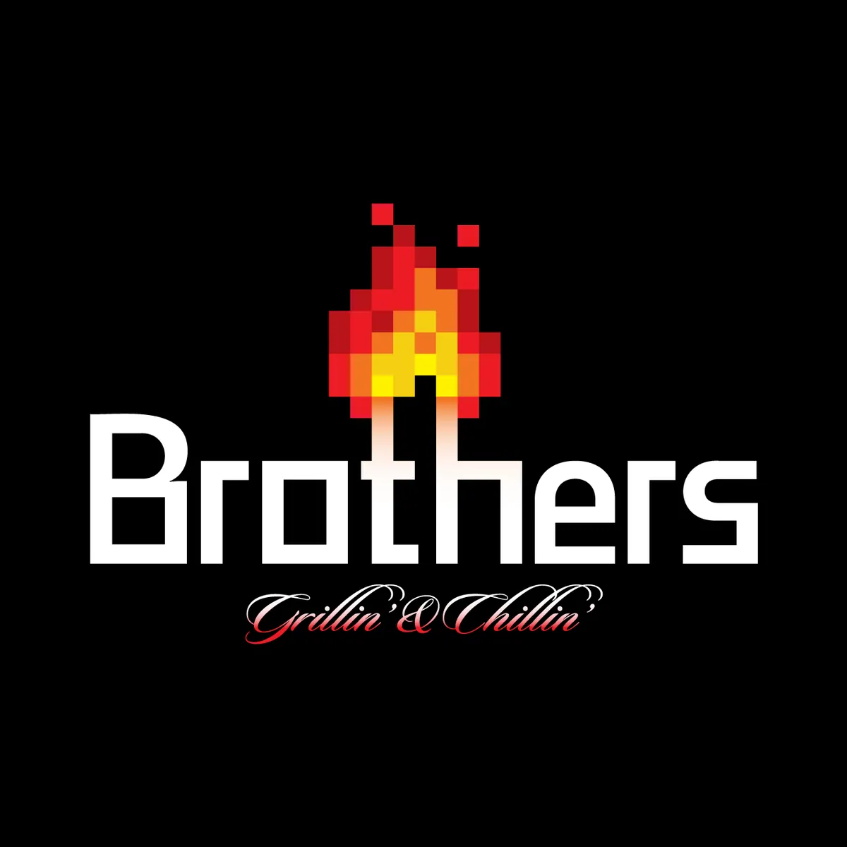 Brothers · Grillin' and Chillin', Σχεδιασμός λογοτύπου, εικόνα 2