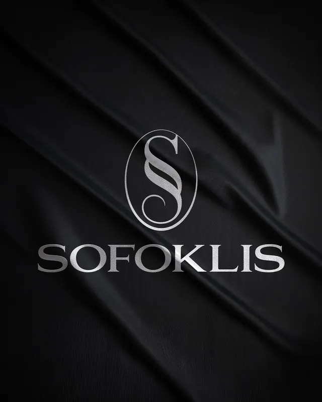 Εξώφυλλο έργου Sofoklis Hair, Λογότυπο και ιστοσελίδα από τον Άγγελο Κουρτίδη