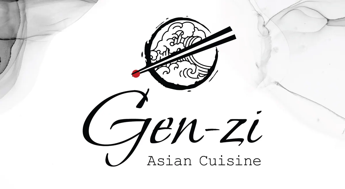 Gen-zi Asian Cuisine, Σχεδιασμός λογοτύπου, εικόνα 2
