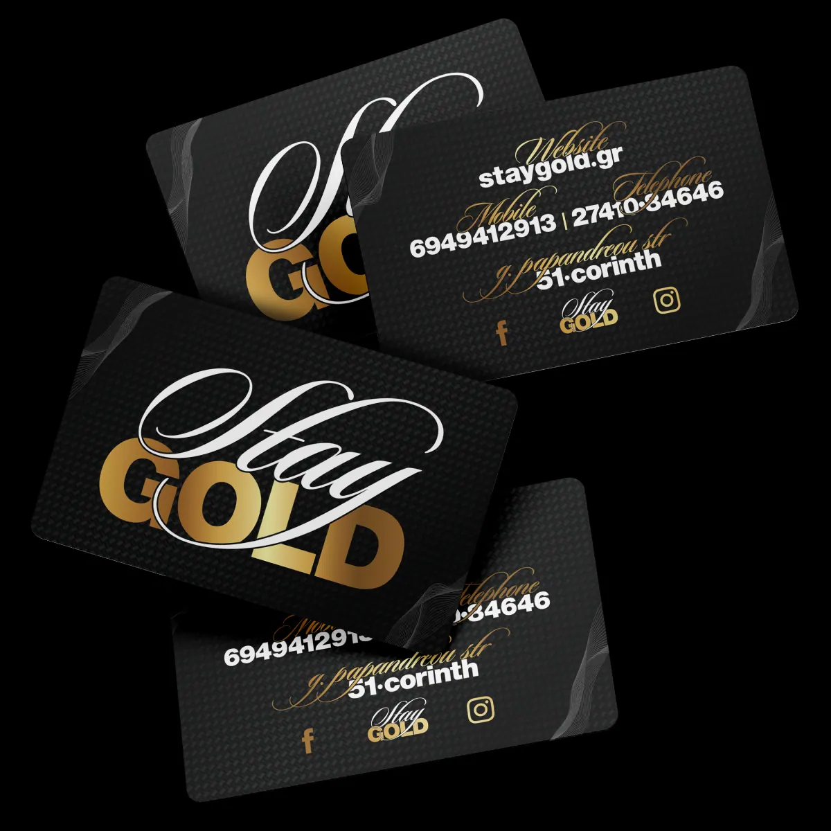 Stay Gold Barbershop, Εταιρική ταυτότητα, εικόνα 10
