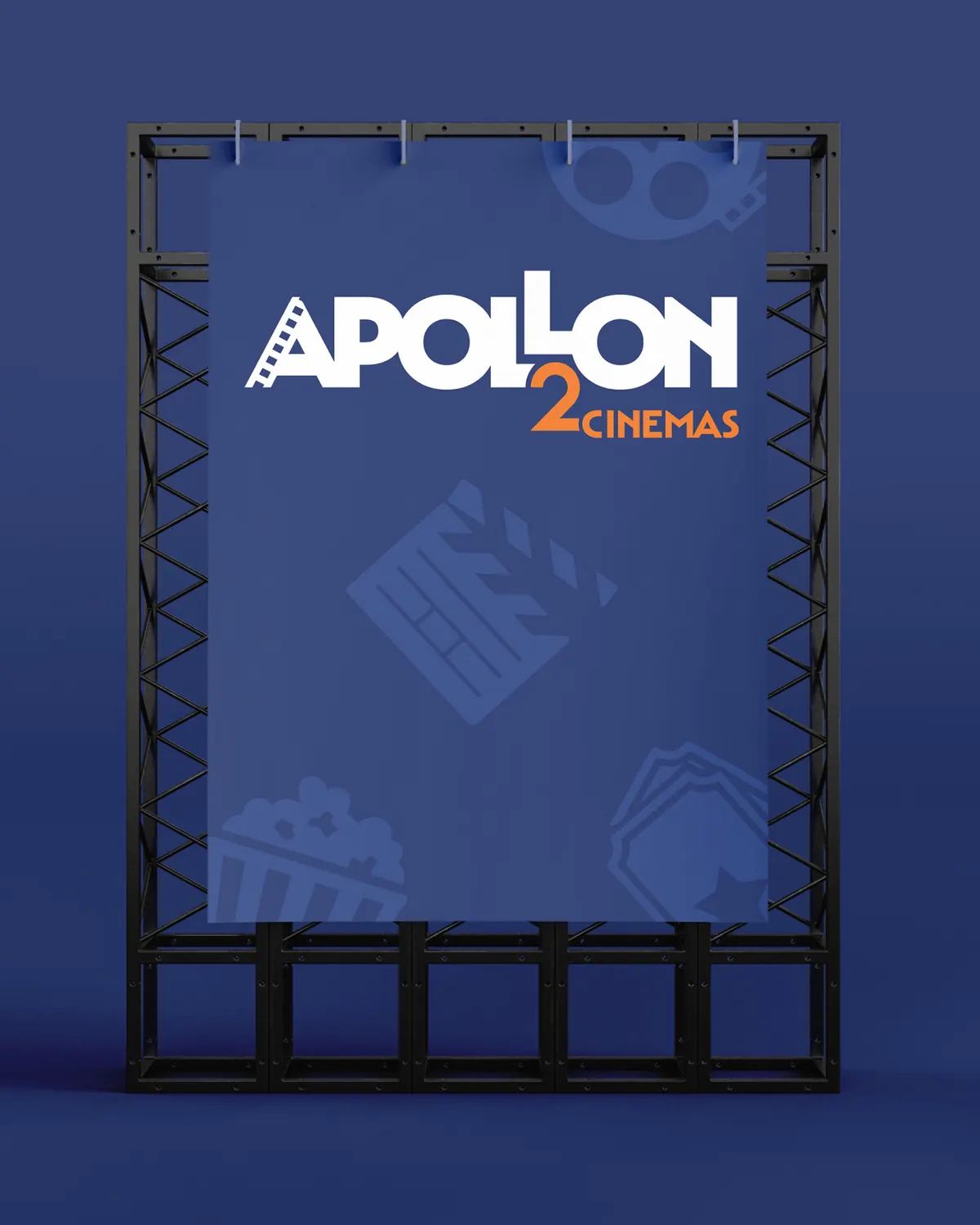 Εξώφυλλο έργου Apollon 2 Cinemas, Ανανέωση ταυτότητας από τον Άγγελο Κουρτίδη