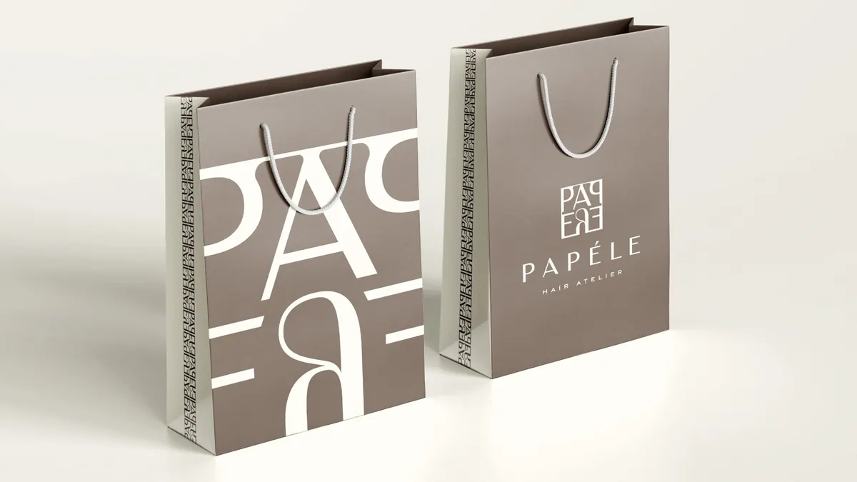Papéle Hair Atelier, Εταιρική ταυτότητα, εικόνα 8