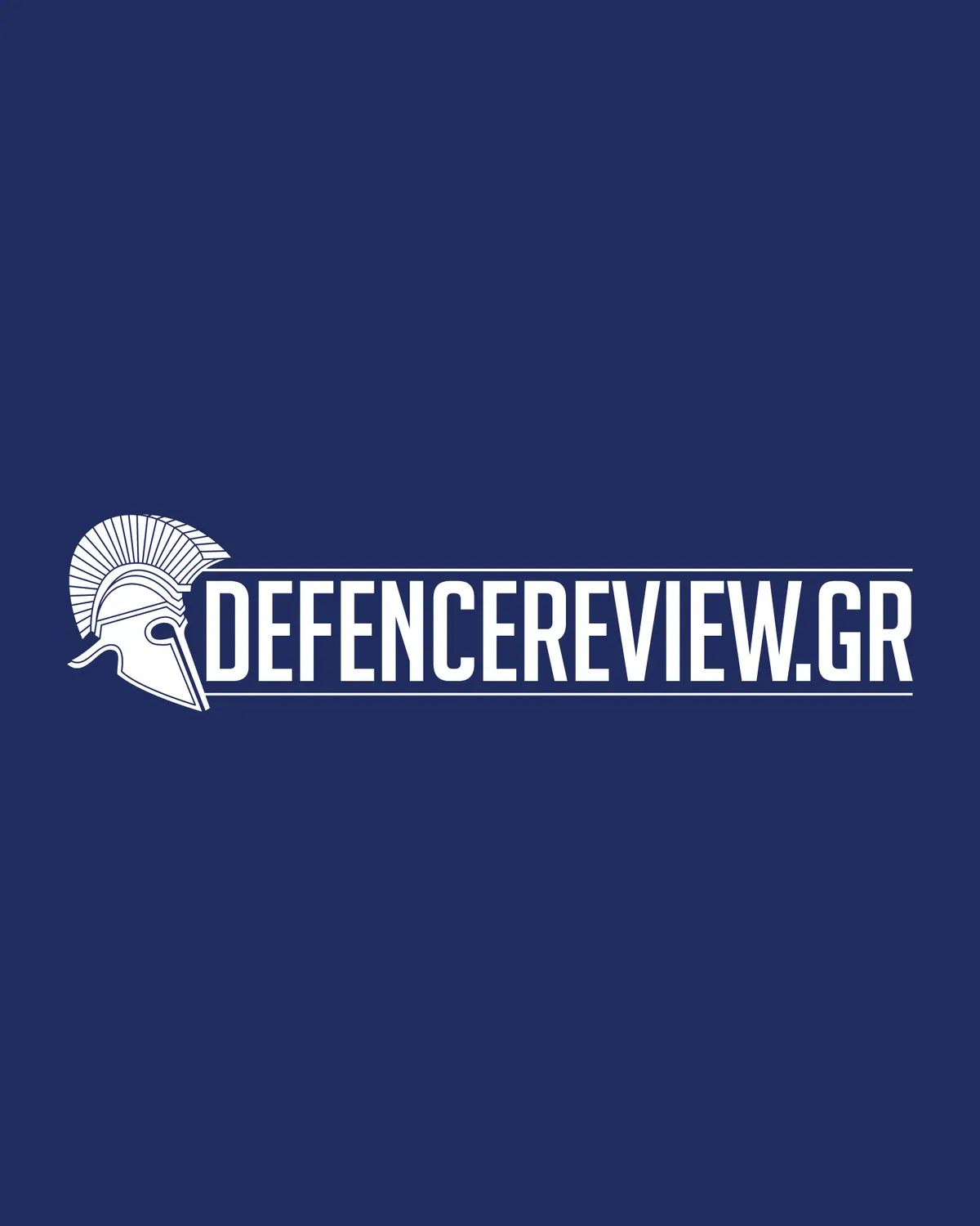 Εξώφυλλο έργου Defence Review, Refinement λογοτύπου και υλικό έκθεσης από τον Άγγελο Κουρτίδη