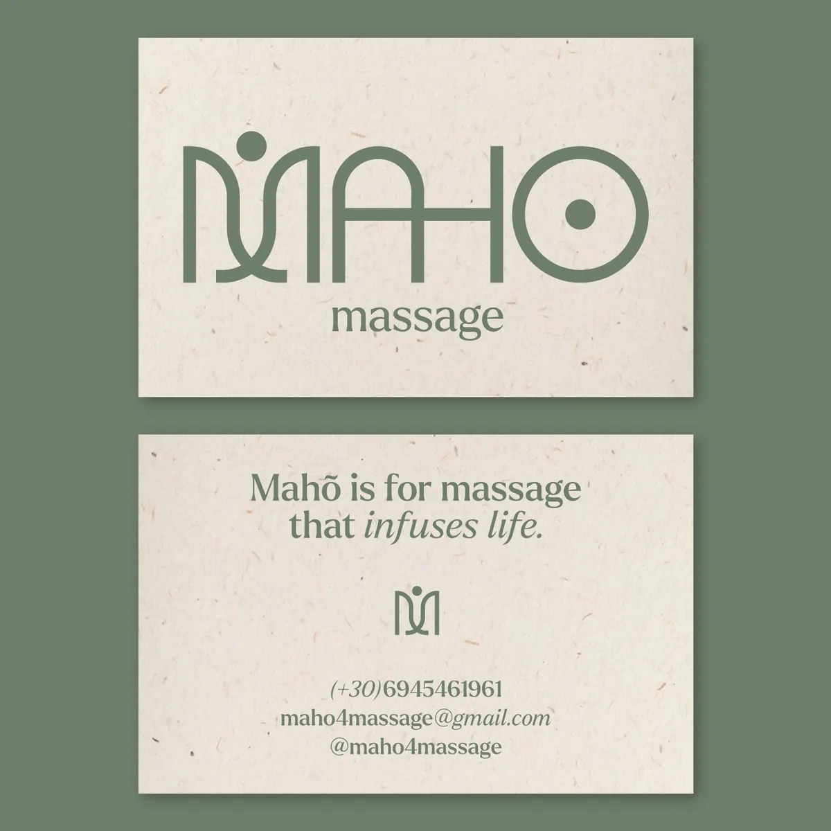 Maho Massage, Εταιρική ταυτότητα, εικόνα 16