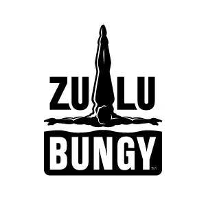 Λογότυπο Zulu Bungy σε λευκό φόντο